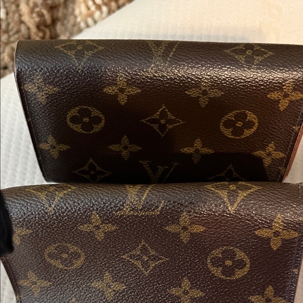 Project Louis Vuitton Dark Brown Monogram Wallet Set Snaps Need to be fixed - Picture 14 of 16